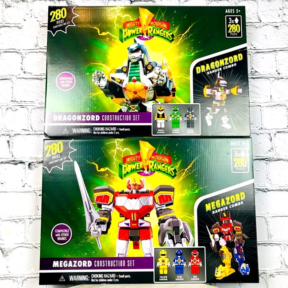 Hasbro Toys Mighty Morphin Power Rangers Megazord Dragonzord